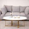 Griffin Coffee Table In Mirror Gold Finish