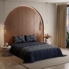 Stoa Paris King Size Bedsheet Bedsheet, Collection Navy