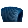 Crimson Fabric Accent Chair in Navy Blue Colour