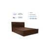 Taygete Solidwood Headbord With Box Storage Queen Bed
