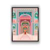 Patrika Gate Canvas Wall Prints Canvas Wall Prints Set of 1 Multicolor Matte