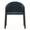 Dorothy Fabric Accent Chair In Blue Colour