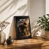 The Castle Decor Get Up Nobody Is Coming Motivational Wall Art 8x12 Inch