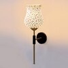 Devansh Metal Electric Wall Light in Black Colour with Multi Shade Count of 1 Light
