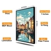 The Castle Decor Paris Skyline Wall Painting Framed Artwork 20x30 Inch