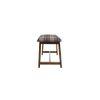 Elvino Solid Wood Bench In Provincial Teak Finish