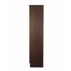 Housen Engineered Wood 3 Door Wardrobe In Walnut Finish