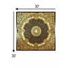 Mandala Canvas Wall Prints Canvas Wall Prints Set of 2 Multicolor Matte