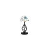 Myla Multicolor cotton Table lamp with Iron Base