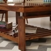 Mars Solid Wood Coffee Table in Natural Finish