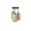 ValentiFALSE Beige Bamboo Cluster Hanging Light