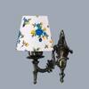 Devansh Metal Electric Wall Light in Antique Gold Colour with Multi Shade Count of 1 Light