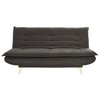 Bliss 3 Seater Sofa Cum Bed In Dark Brown Colour