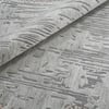 Blue Ivory Abstract Wool Silk Hand Tufted Area Rug for Living Room Bedroom 5x8
