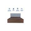 Sutra Bed With Premium Leatherette Fabric And Box Storage Queen Bed
