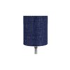 Alyssa Blue jute & solid wood table lamp