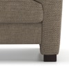 Farina Premium 1 Seater Fabric Sofa in Mist Brown Colour