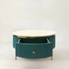 Belly Modern Sage Round Coffee Table