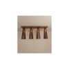 Bole Brown Solid Wood Ceiling Light