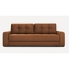 Calliro3 Pull Out Sofa Cum Bedwith storage In Brown Colour