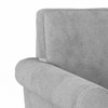 Oxford 1 Seater Fabric Sofa In Granite Weave Colour
