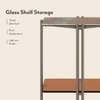 Paloma Marble Side Table in Jupiter Rust Spanish Ceramic Finish