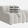 Chiccomfort Wood 2 Seater With Upholstery Non Storage Sofa In Beige Colour