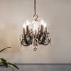 Fabia 3 Light Metal Chandelier