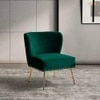 Rabel Accent Chair in Green Colour