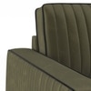 Apollo Neo Sofa (Colour : Deep Olive Velvet, Seating Capacity : 1 Seater, Cushion Type : Soft, Back Height : Regular Back)