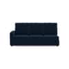 Apollo Sofa (Colour : Sea Port Blue Velvet, Cushion : Soft, Back Type : High Back, Seating Capacity : Right Aligned 3 Seater + Right Aligned Chaise + Ottoman)