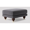 Weterlo Ottoman Color in Dark Grey
