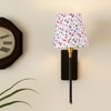 Devansh Metal Electric Wall Light in Black Colour with Multi Shade Count of 1 Light