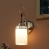 Eliante Modern Wall Lights Mild Steel & Glass Material Gold & White Finish