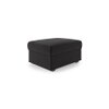 Apollo High Back Ottoman Fabric Sofa in Pebble Grey Colour