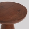 Cole Solid Wood Occasional Table in Brown Colour