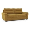 Adelaide Essential 3 Seater Fabric Sofa In Ochre