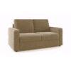 Apollo Sofa Set (Colour : Fawn Velvet, Cushion : Soft, Back Type : Regular, Seater : 2+1+1)
