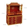 D'Dass Multi Color Mdf and Sheesham  Wall Hanging Wooden Temple For Pooja
