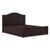 Ballito Solid Wood King Size Box Storage Bed In Mahogany Finish