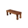 Douglas  Sheesham Wood Bench In Provincial Teak Finish