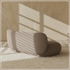 Eliteelegance Wood 2 Seater With Upholstery Non Storage Sofa In Grey Colour