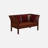 Urdhan 2 Seater Sofa in Honey Finish