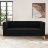 Loris Fabric Sofa - Black