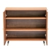 Adore Shoe Cabinet for 12 Pairs with Forest Print – Decorative Wooden Shoe Storage Cabinet