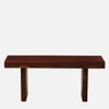 Brenda 6 Seater Dining  Set Brown Finish