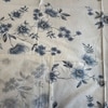 White Floral 400 TC Cotton Flat Queen Size Bedsheet With 2 Pillow Covers  Threads