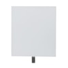 Eliante Modern Wall Lights Mild Steel & Glass Material Satin Nickel & White Finish