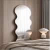 The Artment Gold Meander Unbreakable Floor Mirror For Home (180 X 80 CM)