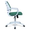 Iinea Mid Back Ergonomic Chair in Dark Green Colour
